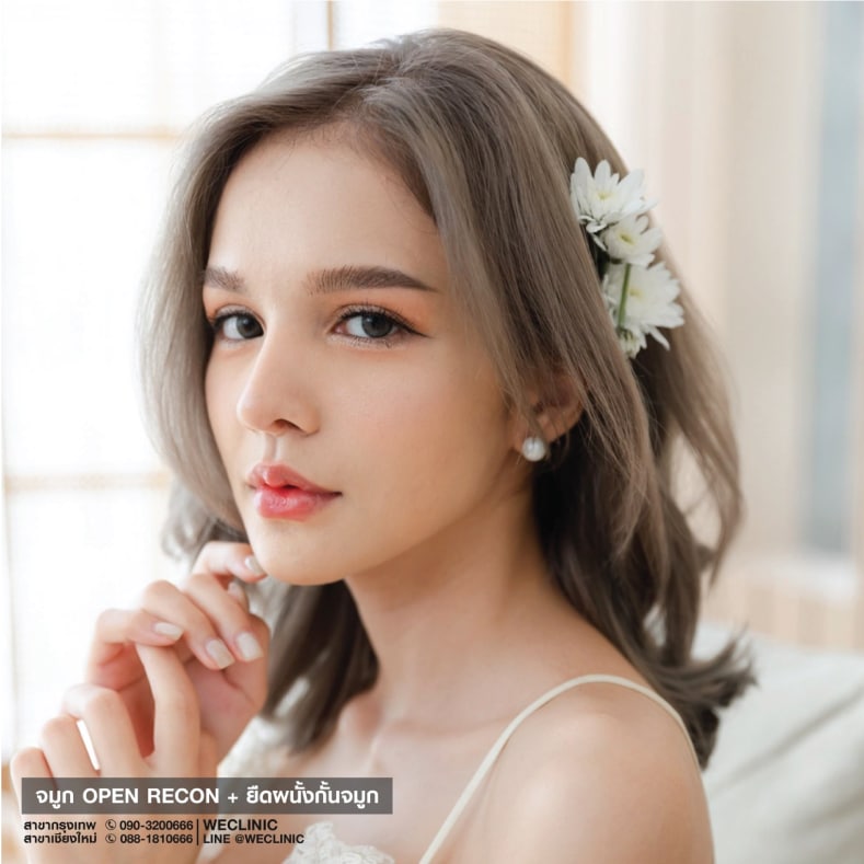 ทรงจมูกเจ้าหญิงธรรมชาติ