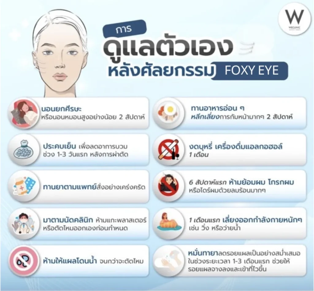 foxy-eyes-aftercare-post-surgery-tips