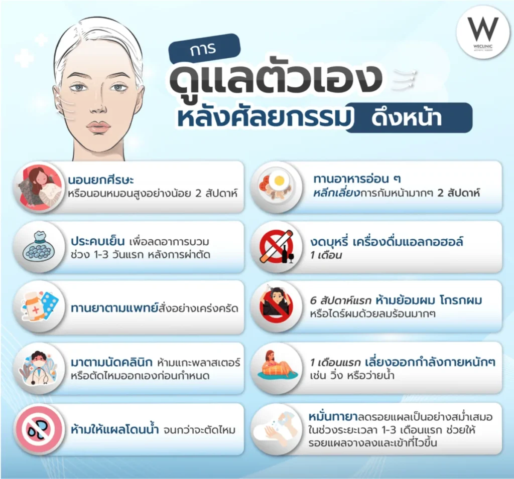 facelift-surgery-aftercare