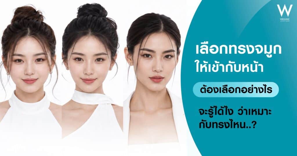 วิธีเลือกทรงจมูกให้เข้ากับหน้า